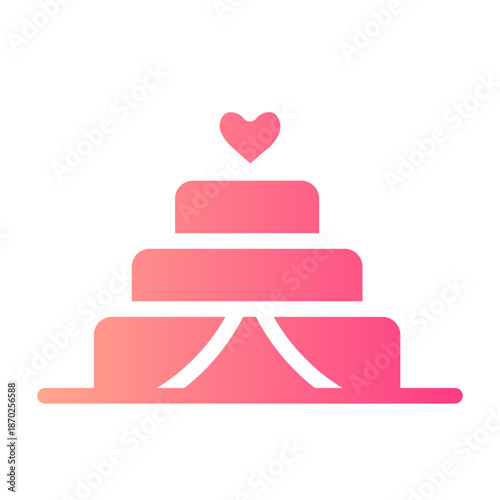 cake gradient icon