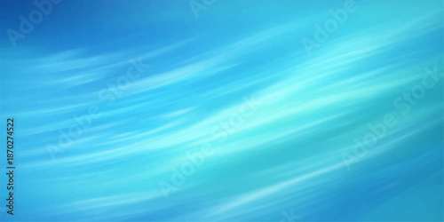 Abstract blue water surface background with soft waves and light texture