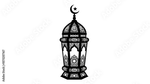 Abstract vector design featuring black and yellow shapes with a dark silhouette