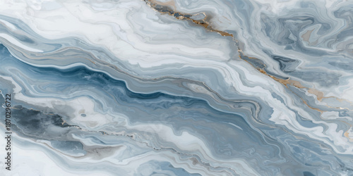 An abstract blue water surface ripples across the ocean texture, blending clear liquid waves with a cold winter light to create a natural pattern of summer lake reflections