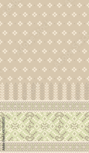 beautiful pixel tribal pattern inspired by each native pixel fabric like wayuu African native American southeast Asian traditional textile Thai silk pattern Aborigine Australian and Columbian fabric