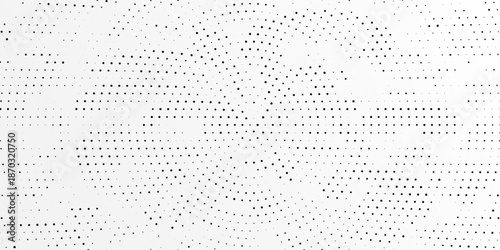 Abstract halftone pattern dot background texture. Liquid effect overlay grunge dots distress linear vector.