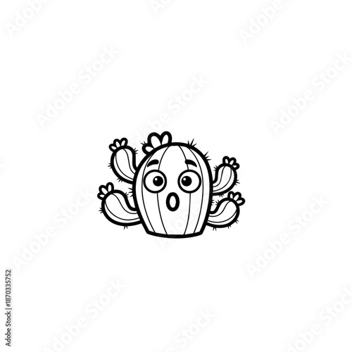 Shocked Desert Plant