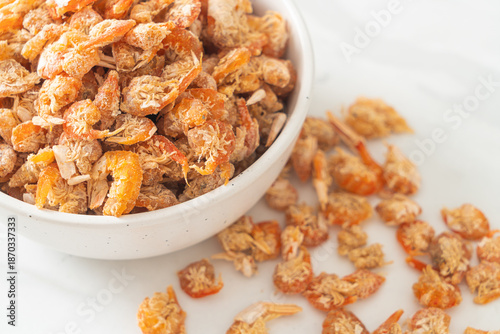 dried shrimps or dried salted prawn