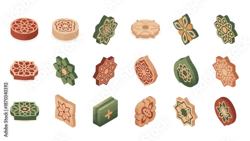 Decorative Wooden Tokens, Craft Workshop, Indoor Setting