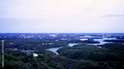 三重県志摩市　横山展望台からの景色