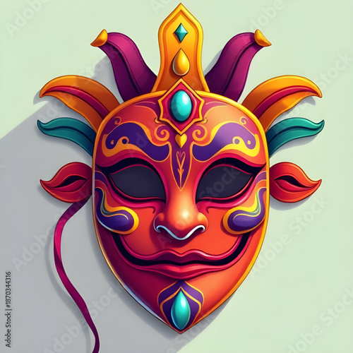 carnival, mask, isolated, vector, illustration, masquerade, festival, costume, party, celebration, venice, mardiGras, fantasy, mystery, elegant, decorative, ornament, design, graphic, art, symbol, ico