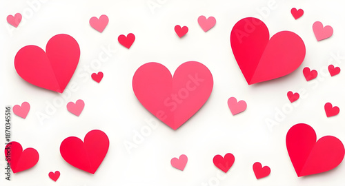 heart, hearts, confetti, paper, background, love, romance, romantic, valentine, valentinesday, wedding, anniversary, celebration, party, festive, decoration, decorative, cute, sweet, joyful, happy, ch