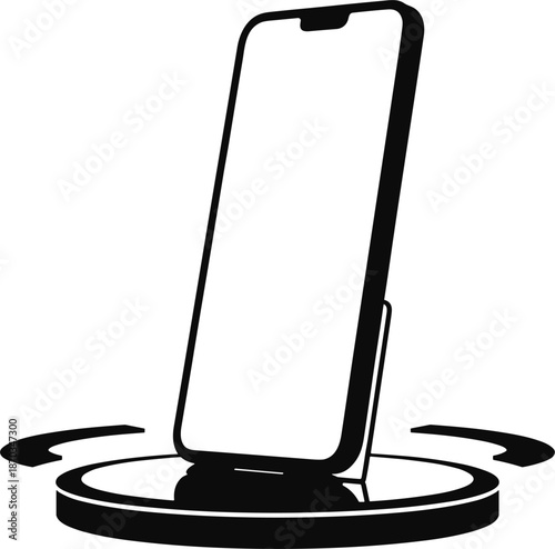 vector illustration of a blank sign