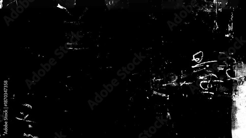 Abstract Vintage Grunge Overlay with Film Grain, Noise and Retro Texture