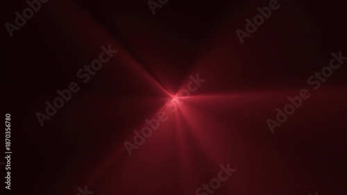 Abstract Red Light Flare, Digital Graphic, Dark Environment, Radiant Glow, Close-Up View, Modern Artistic Concept