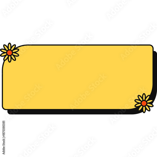 Retro Textbox Decoration 