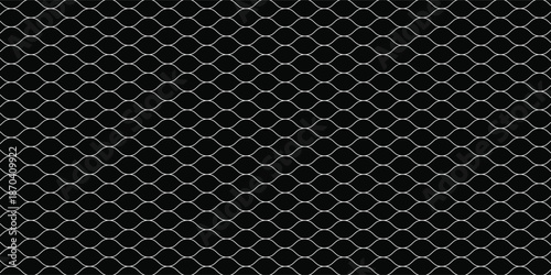 Net pattern. Rope net vector silhouette. Soccer, football, volleyball, tennis and tennis net pattern. Fisherman hunting net rope texture or pattern.