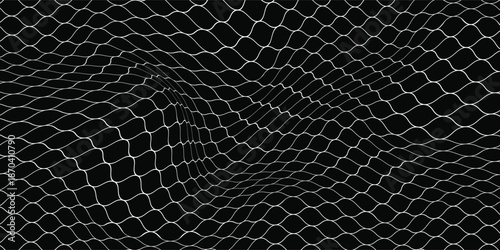 Net pattern. Rope net vector silhouette. Soccer, football, volleyball, tennis and tennis net pattern. Fisherman hunting net rope texture or pattern.