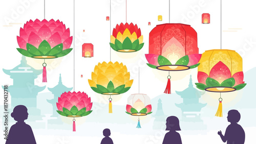 Asian Lantern Festival Celebration
