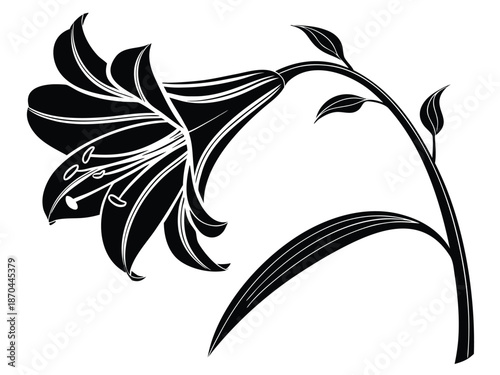 black and white tattoo