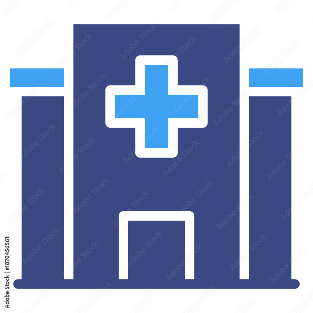Fototapeta premium Hospital Icon