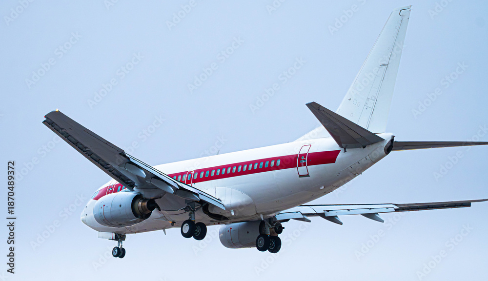 Obraz premium airplane at the airport