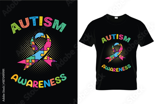 A creative t-shirt design concept featuring a blank black cotton apparel template for fashion textile print and casual clothing wear illustration