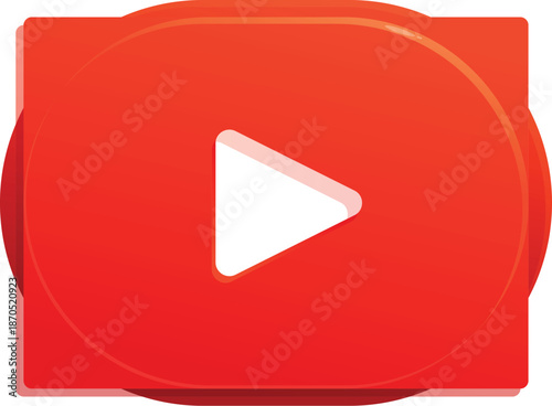 Streaming multimedia content is easily accessible with a simple click of the red play button