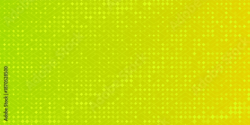 Abstract geometric background with squares. Green pixel background with empty space. Vector illustration