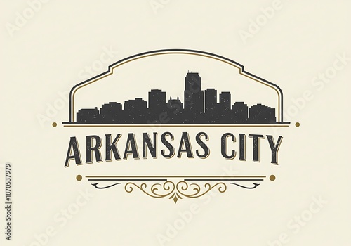 Arkansas City: A Silhouette's Embrace