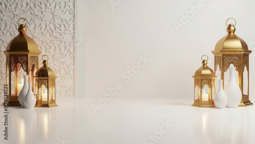 Minimalist Ramadan Lanterns