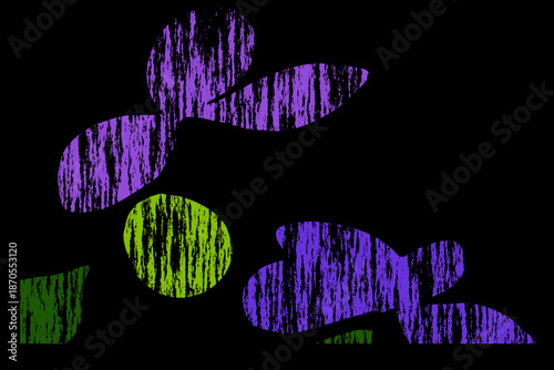 Abstract pattern. Illustration for printing on wall decorations. For use in graphics.