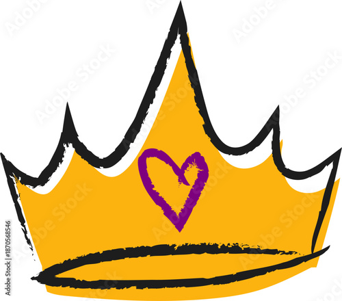 Pencil Drawn Crown