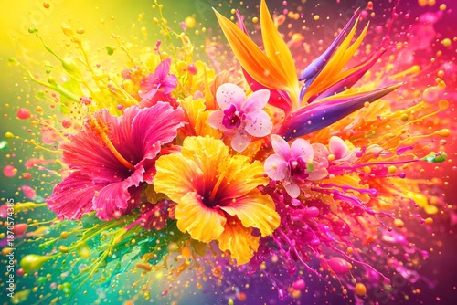 flowers bouquet and colors
Visuals with maximum sensory appeal
Absurd, playful, and very entertaining