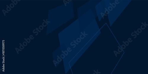 Blue abstract on dark background