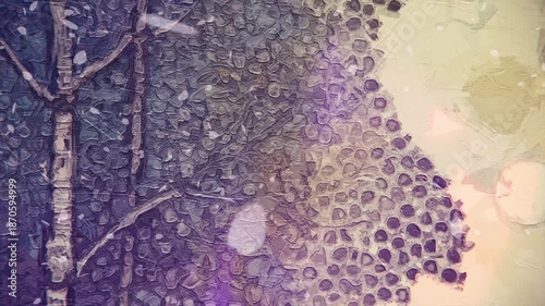 Various oil paintings, flowers, lotus leaves, forests, chrysanthemums, lakes, landscapes, cranes, streams, fishing