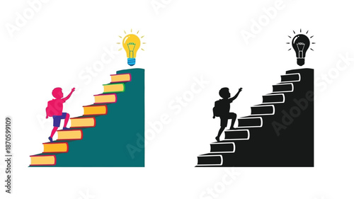 Climbing the stairs of success a bright idea and its shadow