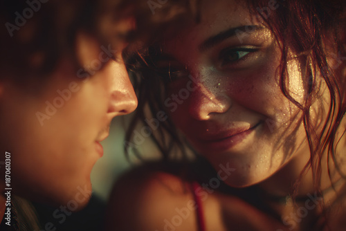 Obraz na płótnie couple in love