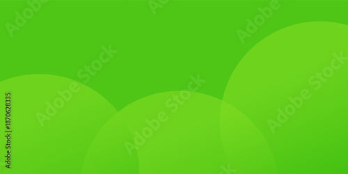 Abstract green circle background trendy. Fluid shapes composition. vector design concept. Decorative web layout simple modern good art natural