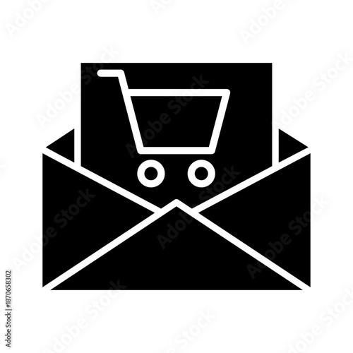 Shopping icon vector. Online shopping Illustration sign. Purchases symbol. Sale logo.