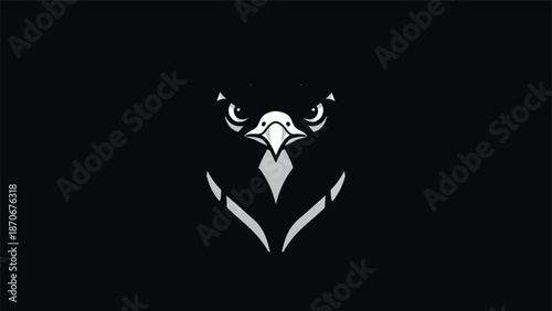 silhouette of a eagle