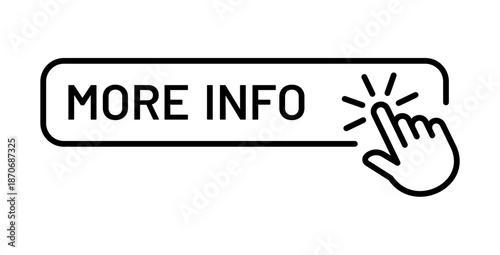 More info icon. Information sign