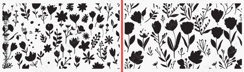 botanical plant illustration, garden foliage drawing, potted plant artwork, nature botanical design, hand drawn garden clipart, houseplant foliage illustration, stock plant artwork

