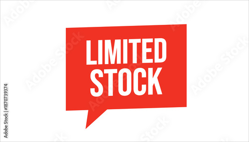 limited stock sale banner