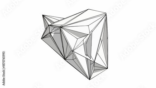 diamond on white background