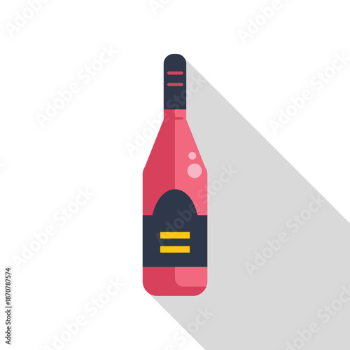 Refreshing bubbly beverage in a stylish bottle, perfect for celebrations and special occasions