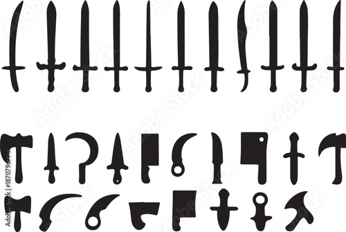 Ancient Weapon Icons.