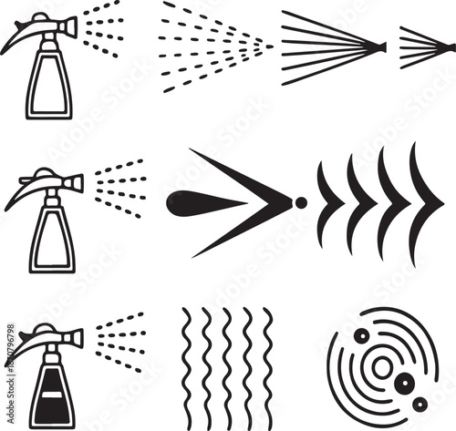 Spray Bottle Spray Patterns