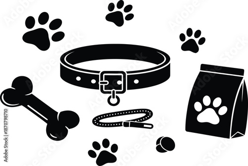 Minimalist businessman silhouette icon, professional vector design