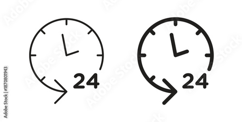 Time twenty four icon