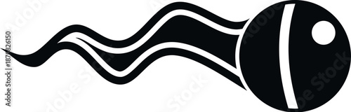 Tadpole larva swimming, representing growth, transformation, and aquatic biology