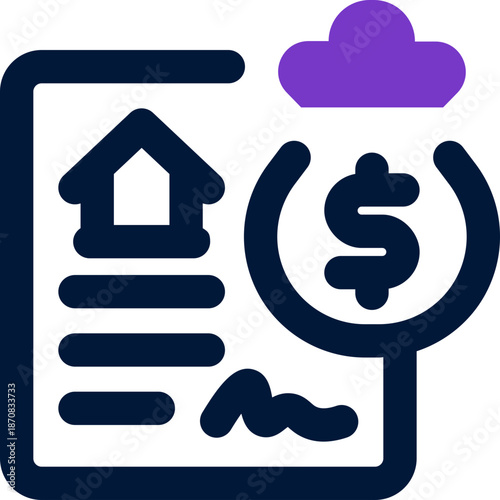 buy home duotone icon. Sleek and modern vector icon for websites, mobile apps, marketing materials, and corporate design. Fully scalable and ready to use.