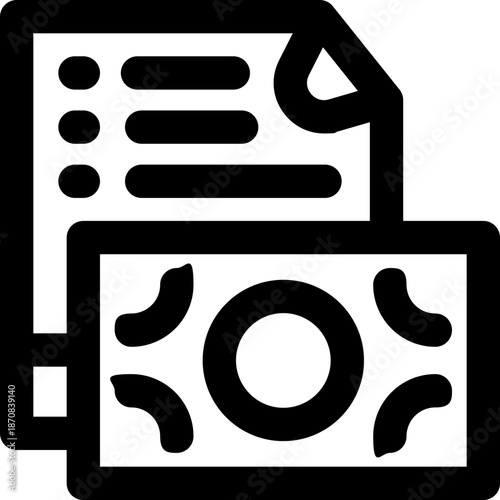 report line icon. Clean and minimalist vector icon for websites, mobile apps, presentations, and logos. Fully scalable and customizable for any project.