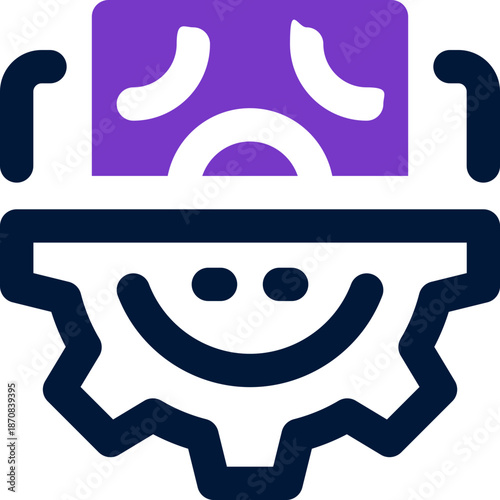 project duotone icon. Sleek and modern vector icon for websites, mobile apps, marketing materials, and corporate design. Fully scalable and ready to use.